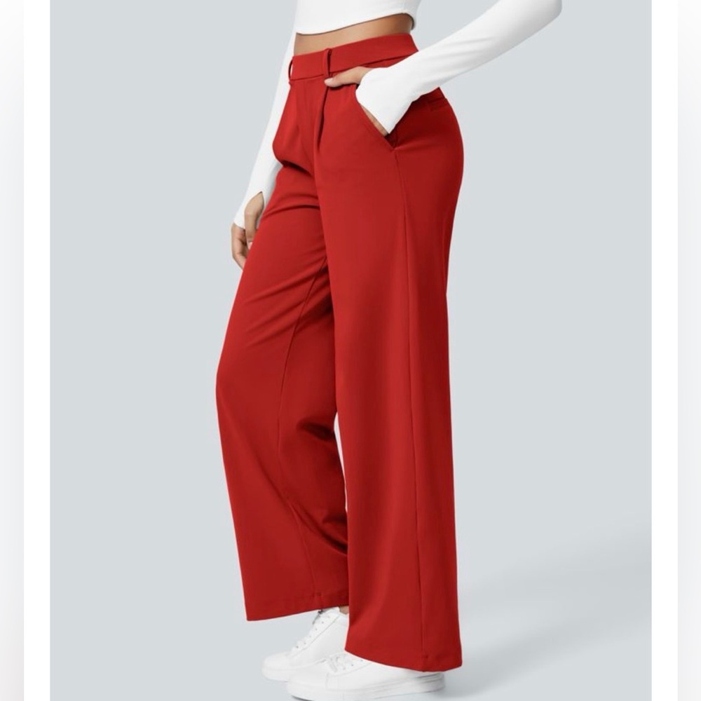 Halara straight leg work pants